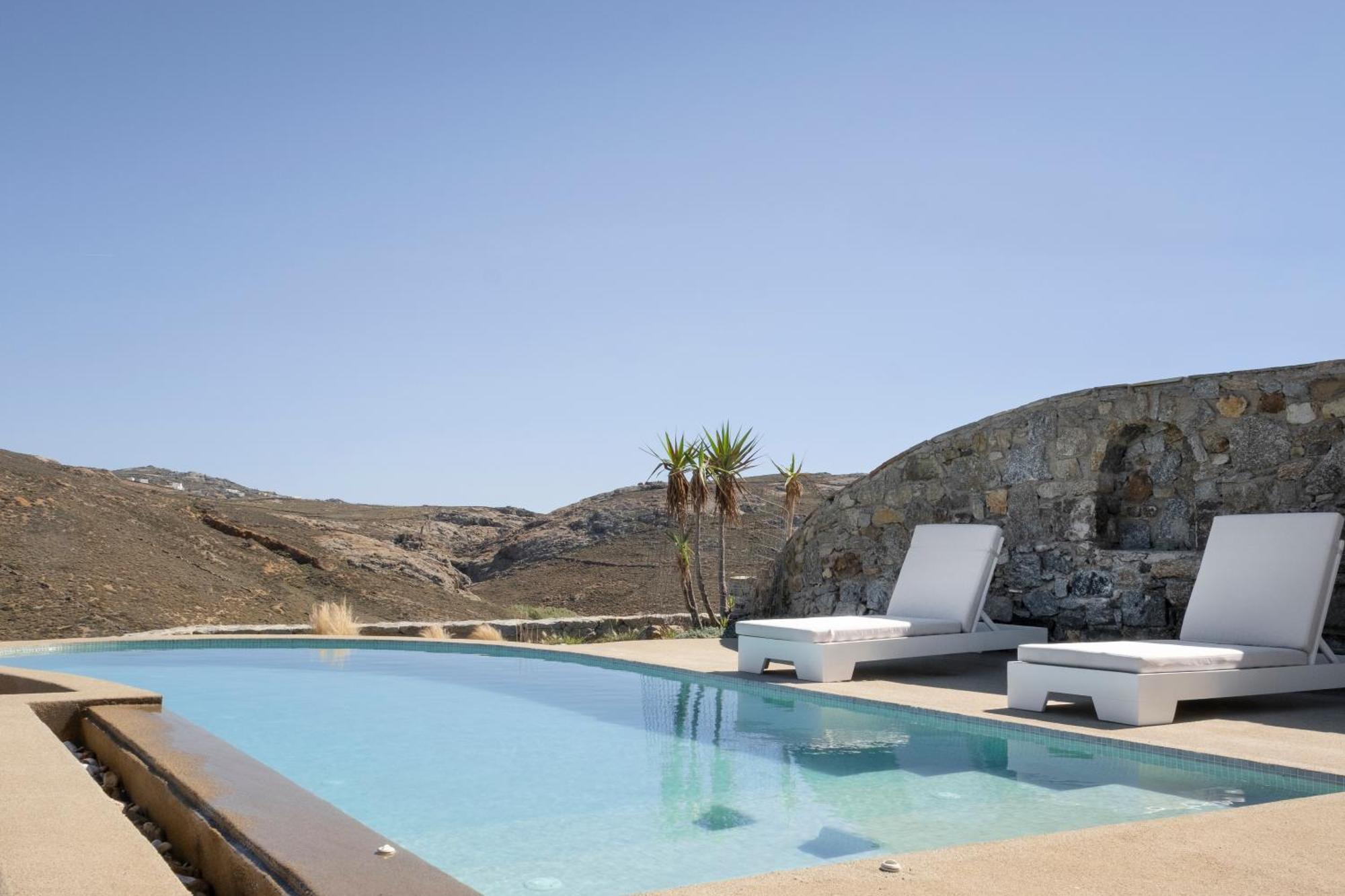 Mykonos Residence Villas & Suites Merchia Beach Dış mekan fotoğraf
