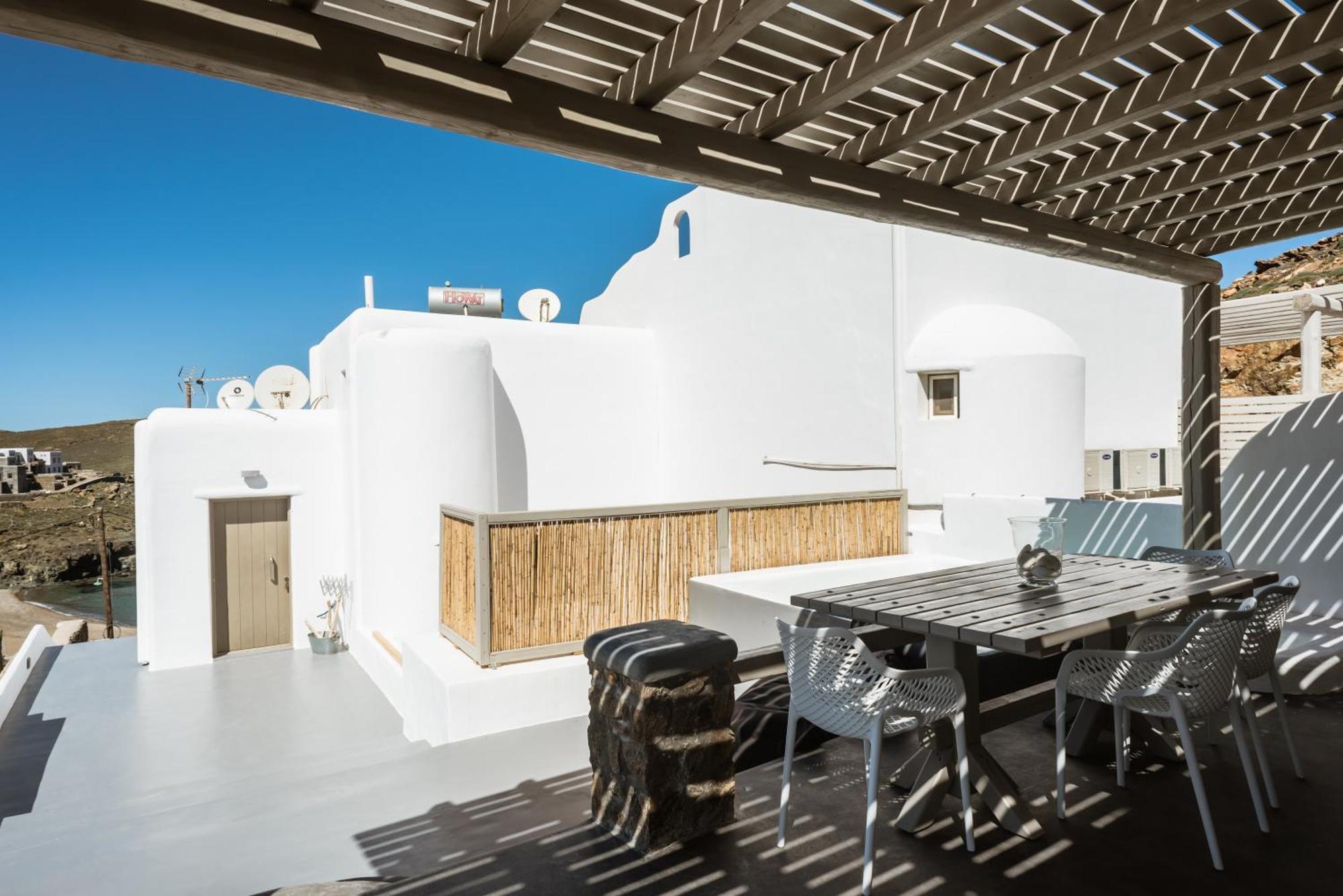 Mykonos Residence Villas & Suites Merchia Beach Dış mekan fotoğraf