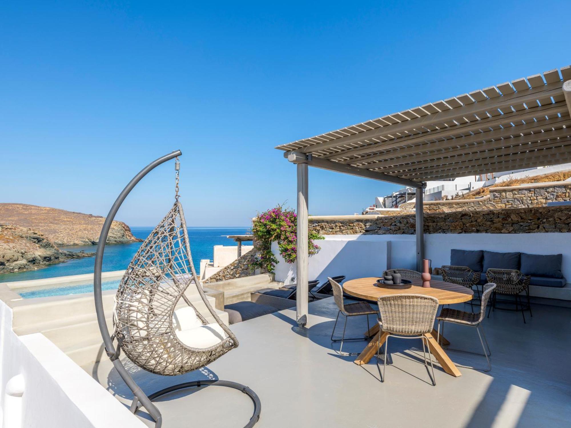 Mykonos Residence Villas & Suites Merchia Beach Dış mekan fotoğraf