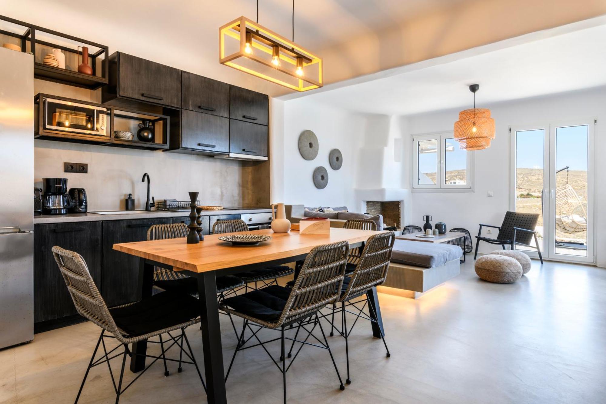 Mykonos Residence Villas & Suites Merchia Beach Dış mekan fotoğraf