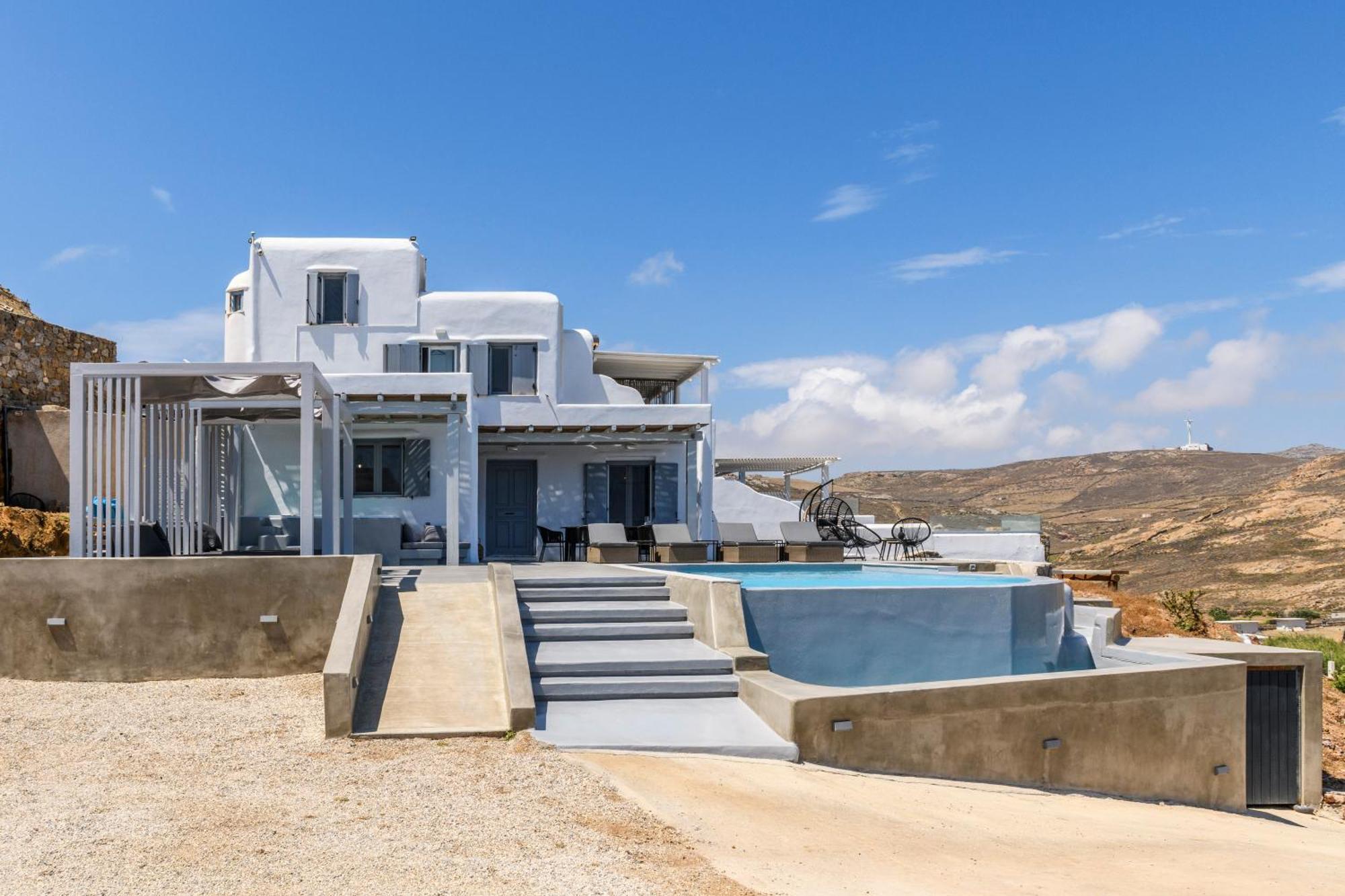 Mykonos Residence Villas & Suites Merchia Beach Dış mekan fotoğraf