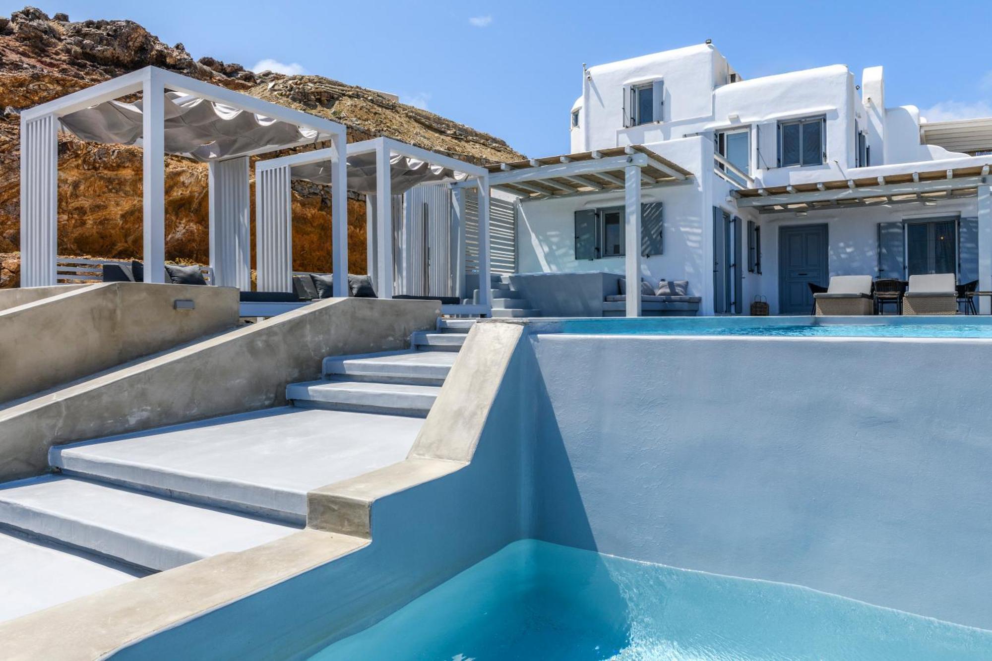 Mykonos Residence Villas & Suites Merchia Beach Dış mekan fotoğraf