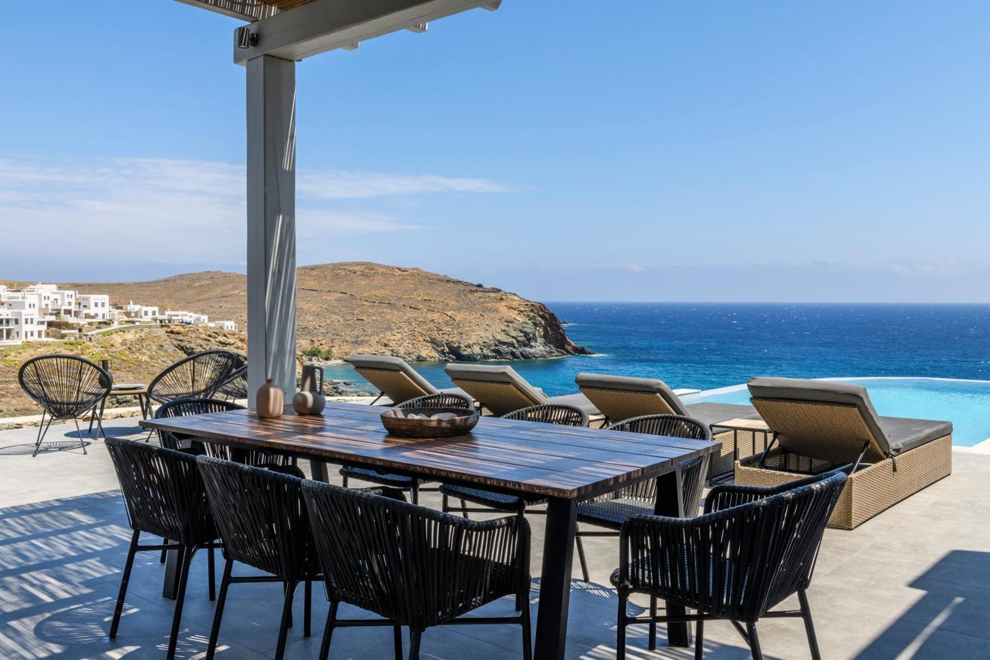 Mykonos Residence Villas & Suites Merchia Beach Dış mekan fotoğraf
