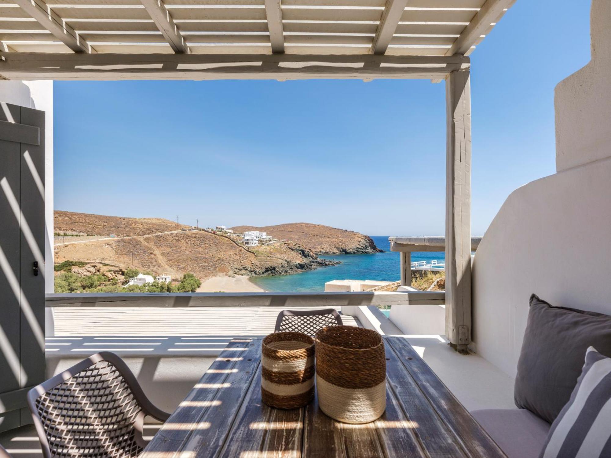 Mykonos Residence Villas & Suites Merchia Beach Dış mekan fotoğraf