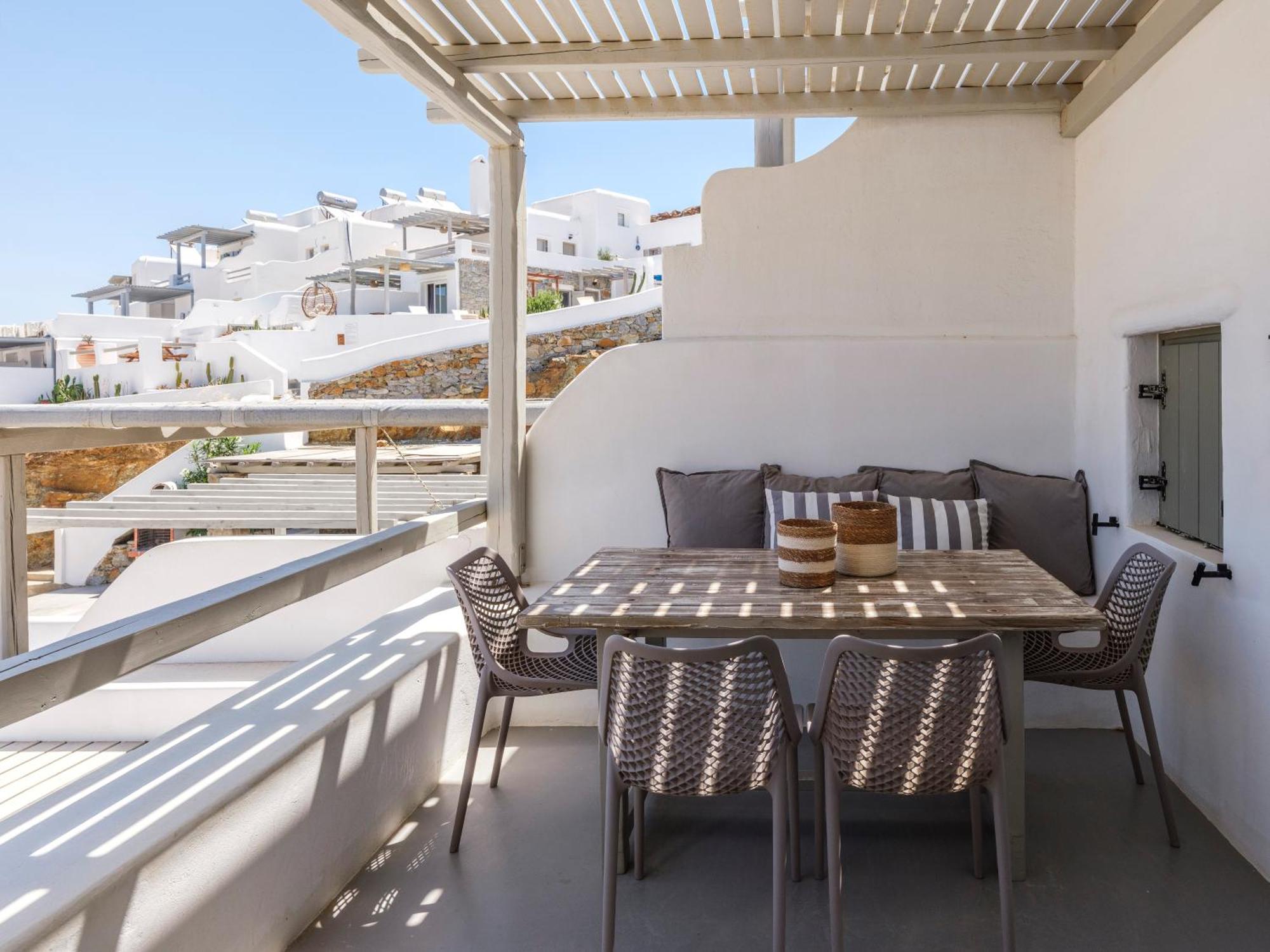Mykonos Residence Villas & Suites Merchia Beach Dış mekan fotoğraf